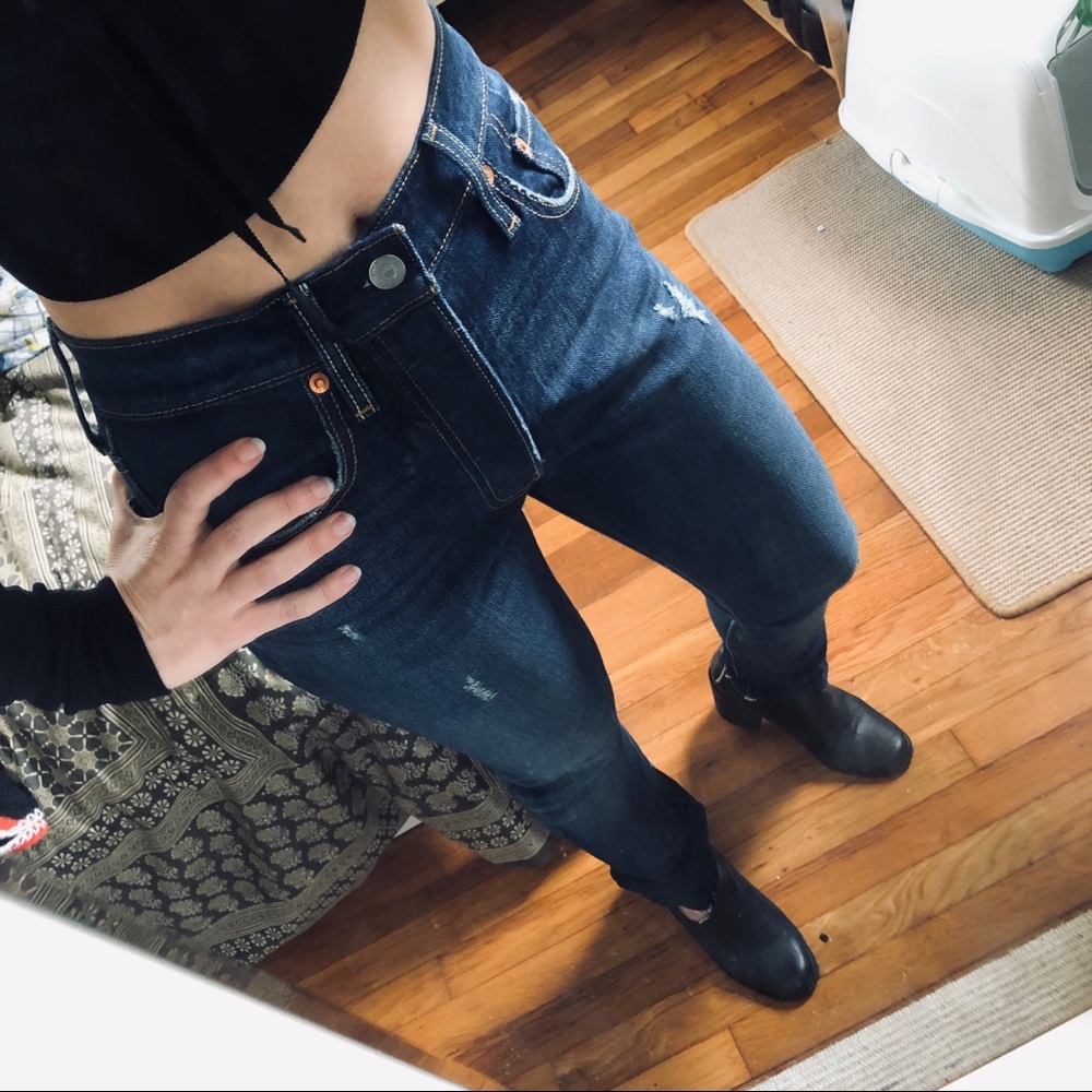 Levi’s 501 Button Fly Skinny Jeans